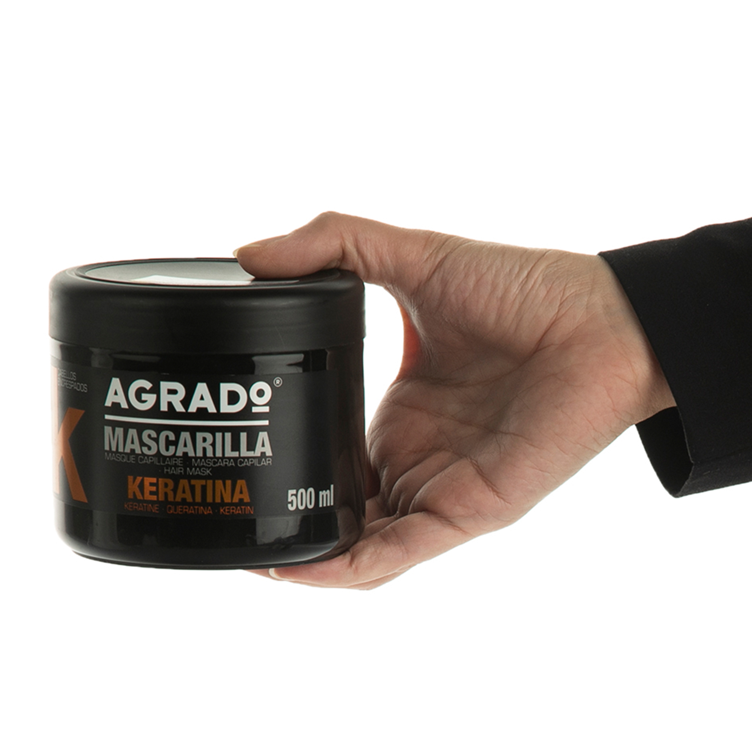 ماسک مو آگرادو مدل کراتین حجم 500 میلی لیتر بسته  2 عددی