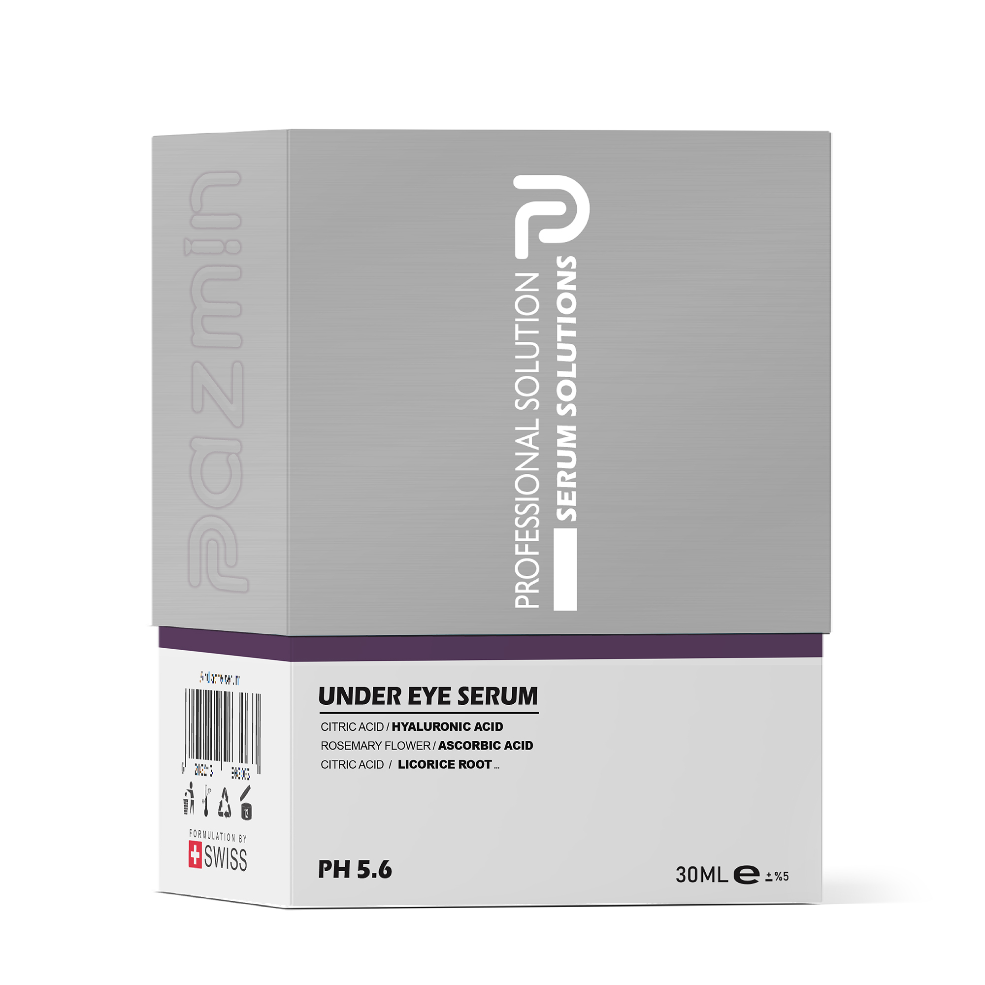 سرم دور چشم پازمین مدل جوان ساز حجم 30 میلی لیتر