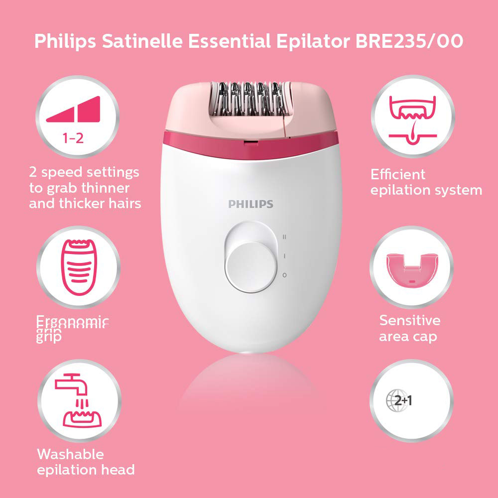 اپیلاتور فیلیپس مدل BRE235