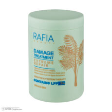ماسک ترمیم کننده مو رافیا مدل LPP مناسب برای موهای آسیب دیده حجم 1000 میلی‌لیتر