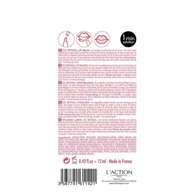 بالم لب لکسیون مدل سی سی رتینول حجم 12 میلی لیتر