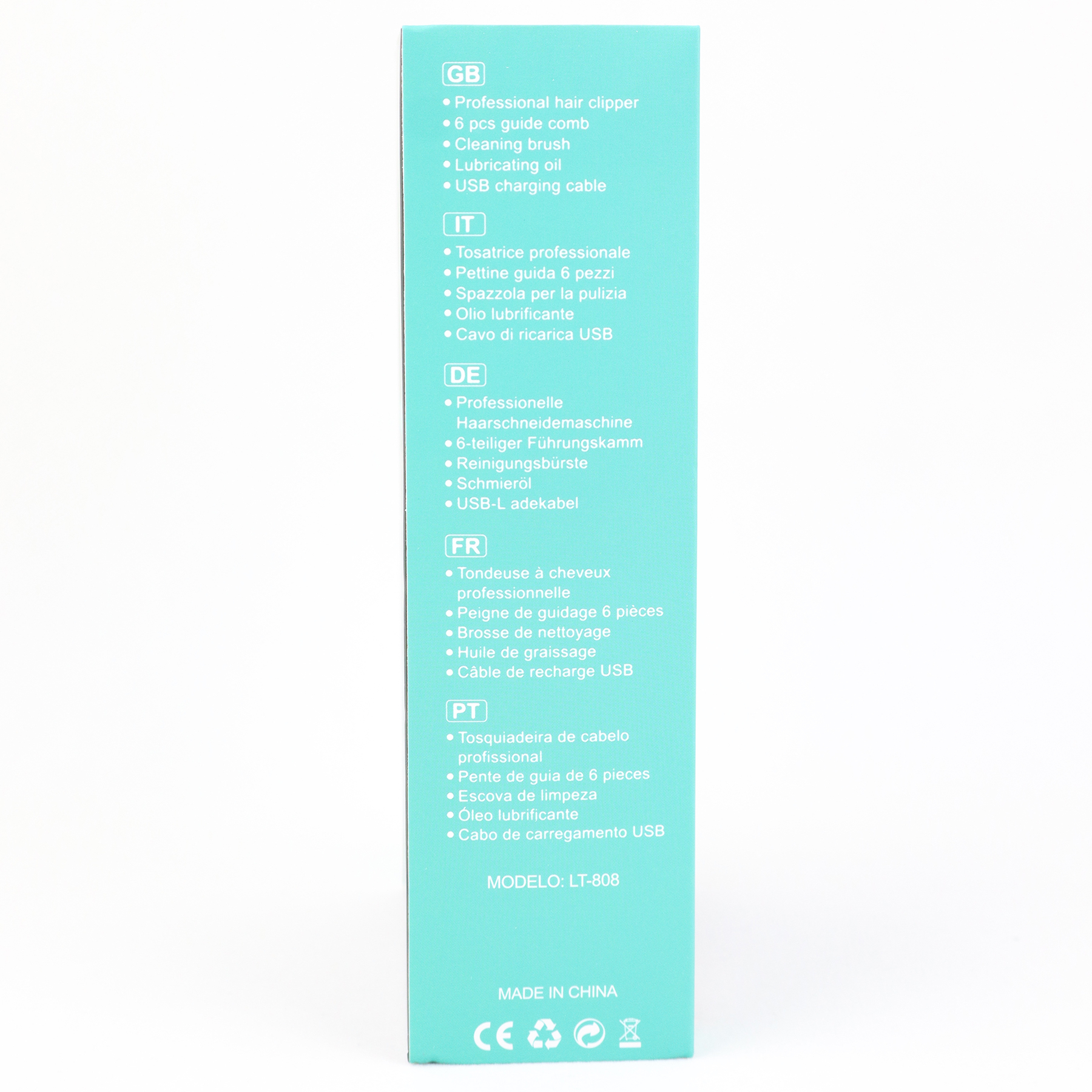 ماشین اصلاح موی سر و صورت شارژی مدل LT-808