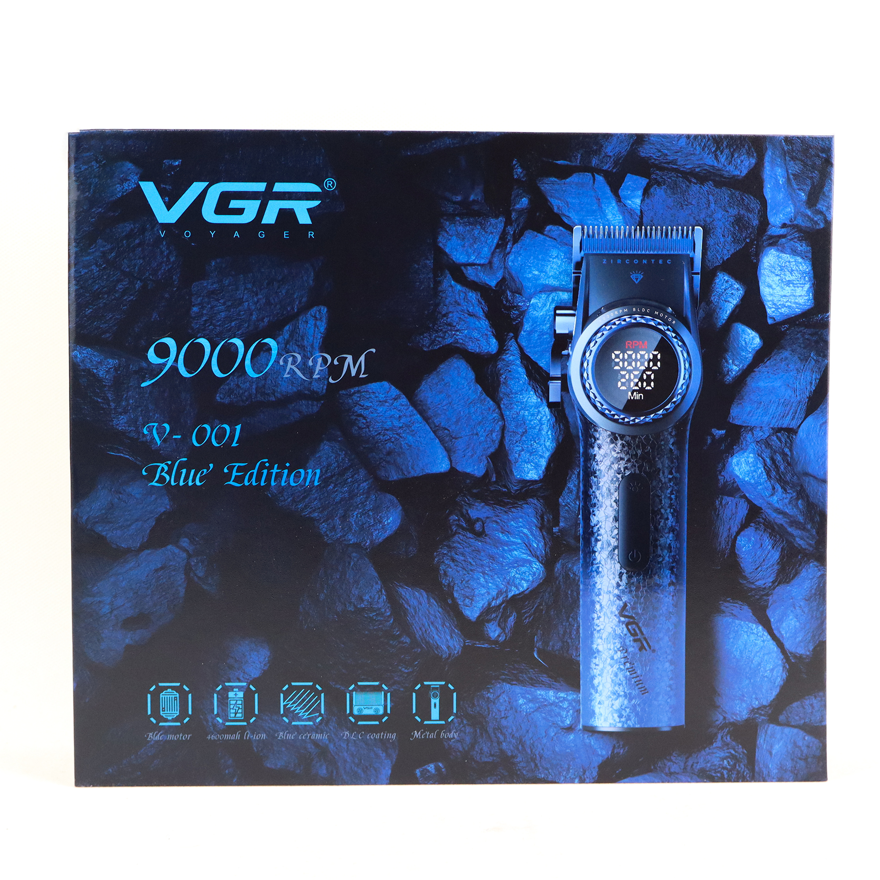 ماشین اصلاح موی سر و صورت شارژی وی جی ار مدل V-001