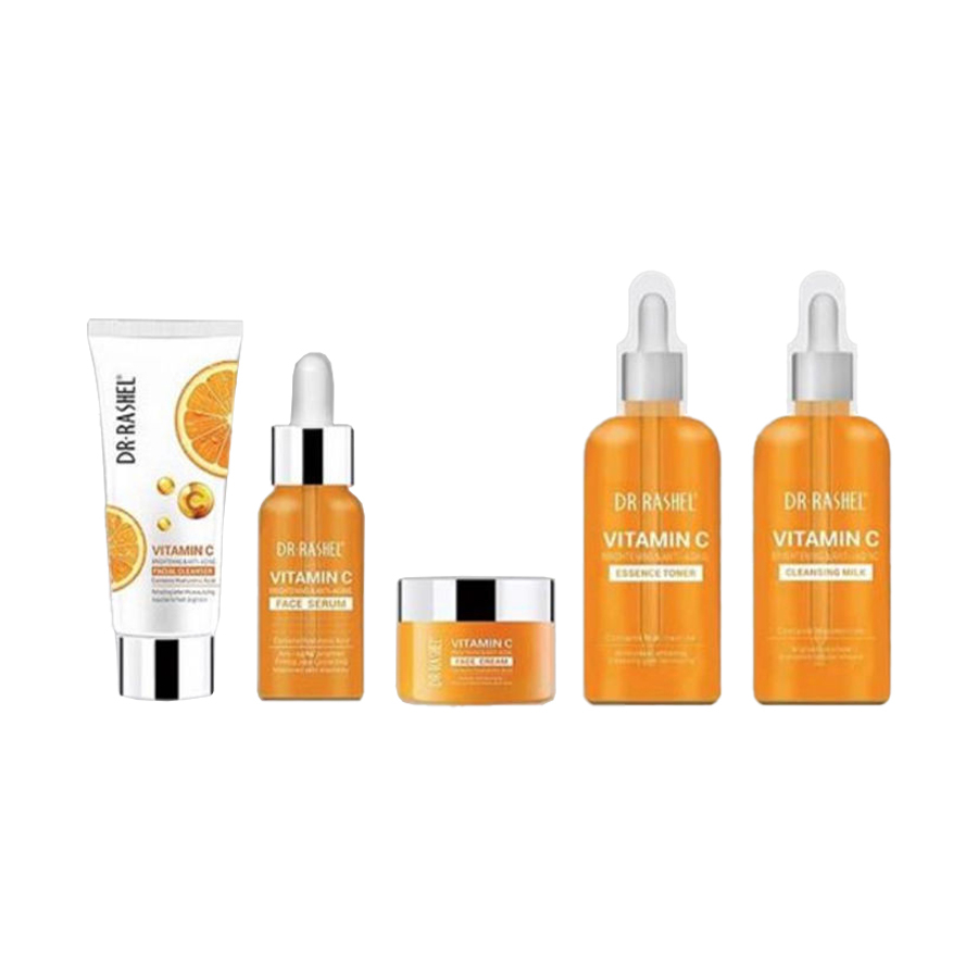 مجموعه مراقبت از پوست دکتر راشل مدل  ویتامین C بسته 5 عددی