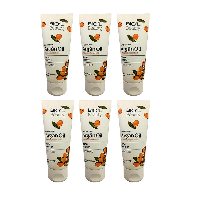 کرم مرطوب کننده بیول مدل Argan Oil حجم 60 میلی لیتر مجموعه 6 عددی