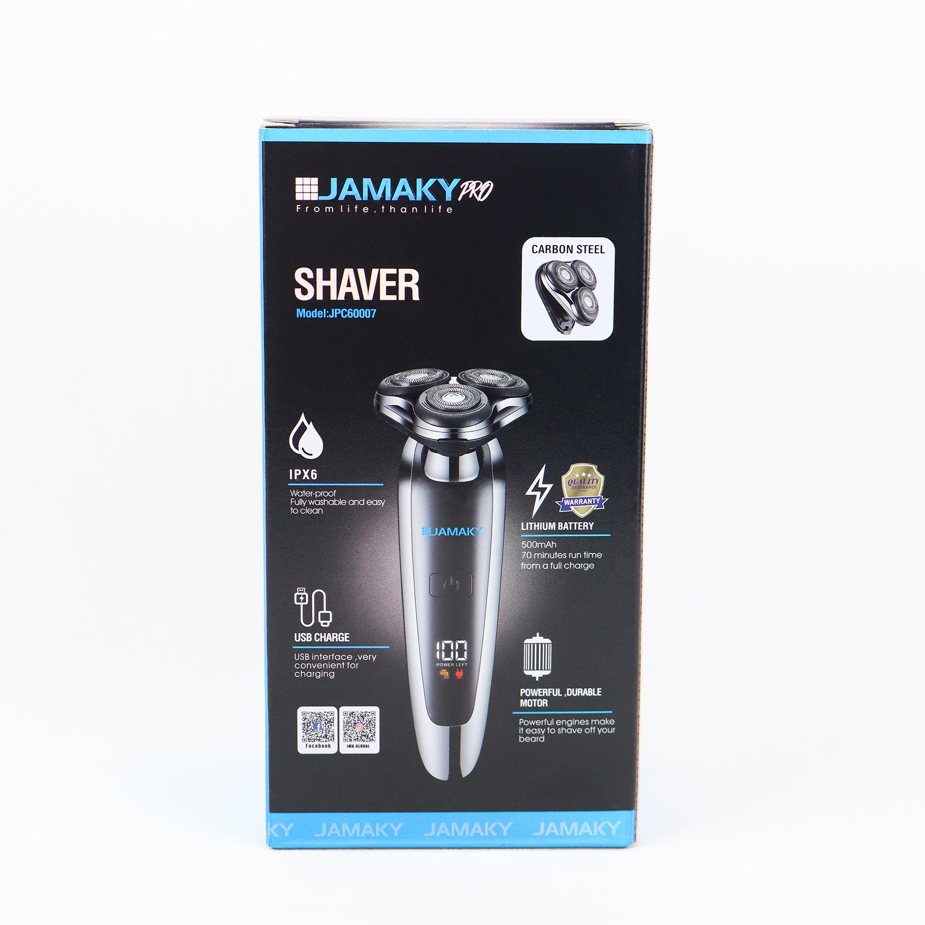 ماشین اصلاح موی صورت شارژی جاماکی مدل JPC60007