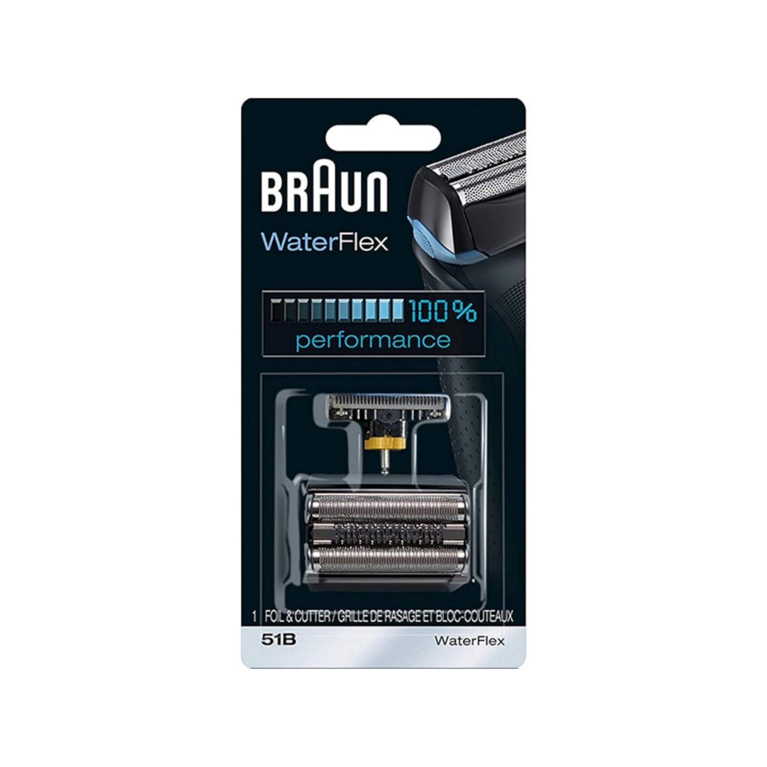تیغ و شبکه براون مدل Waterflex