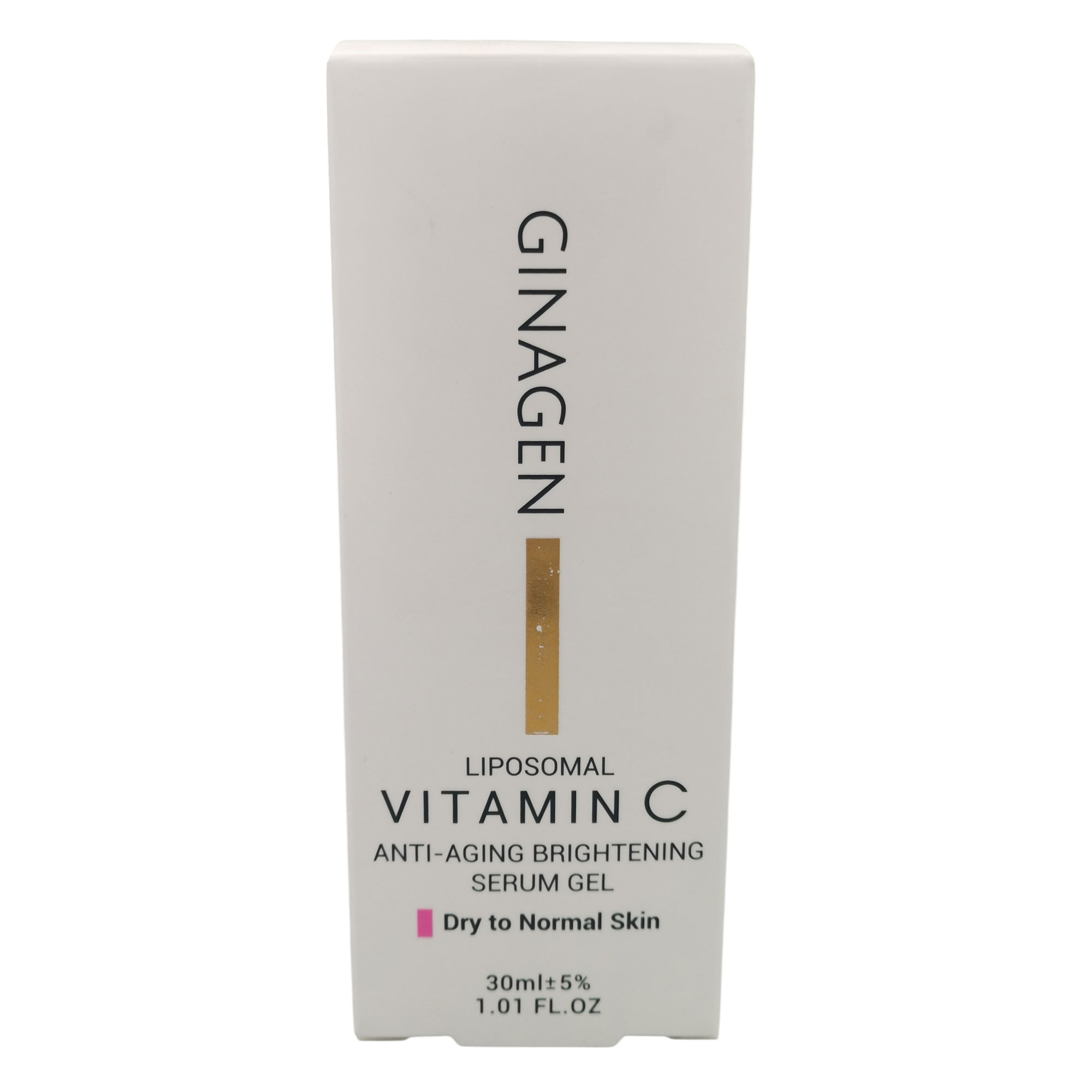 ژل سرم روشن کننده ژیناژن مدل ویتامین C حجم 30 میلی لیتر مجموعه دو عددی