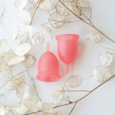 کاپ قاعدگی لیوا فارما مدل Plus سایز متوسط مجموعه 2 عددی