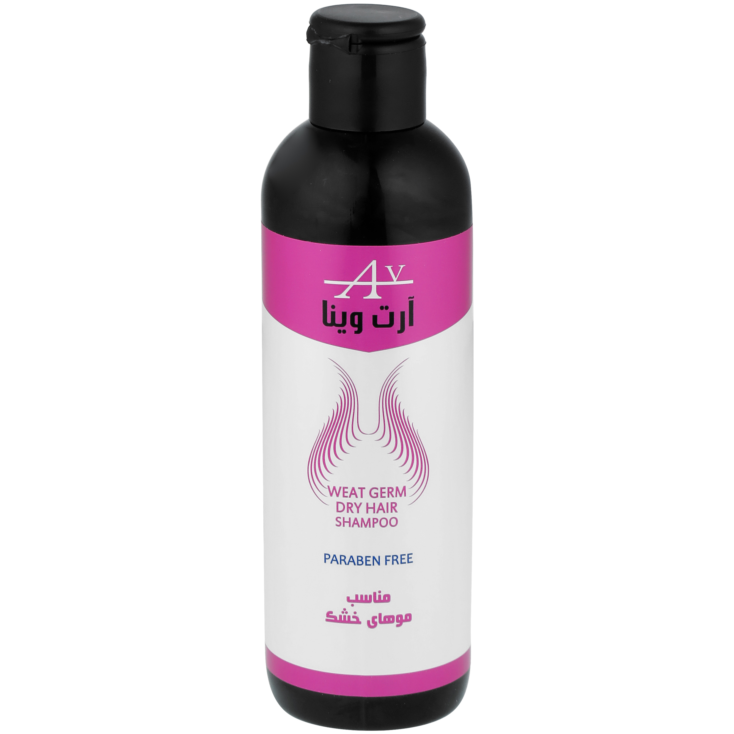 شامپو تقویتکننده و ترمیم کننده مو آرت وینا مدل جوانه گندم حجم 250 میلیلیتر