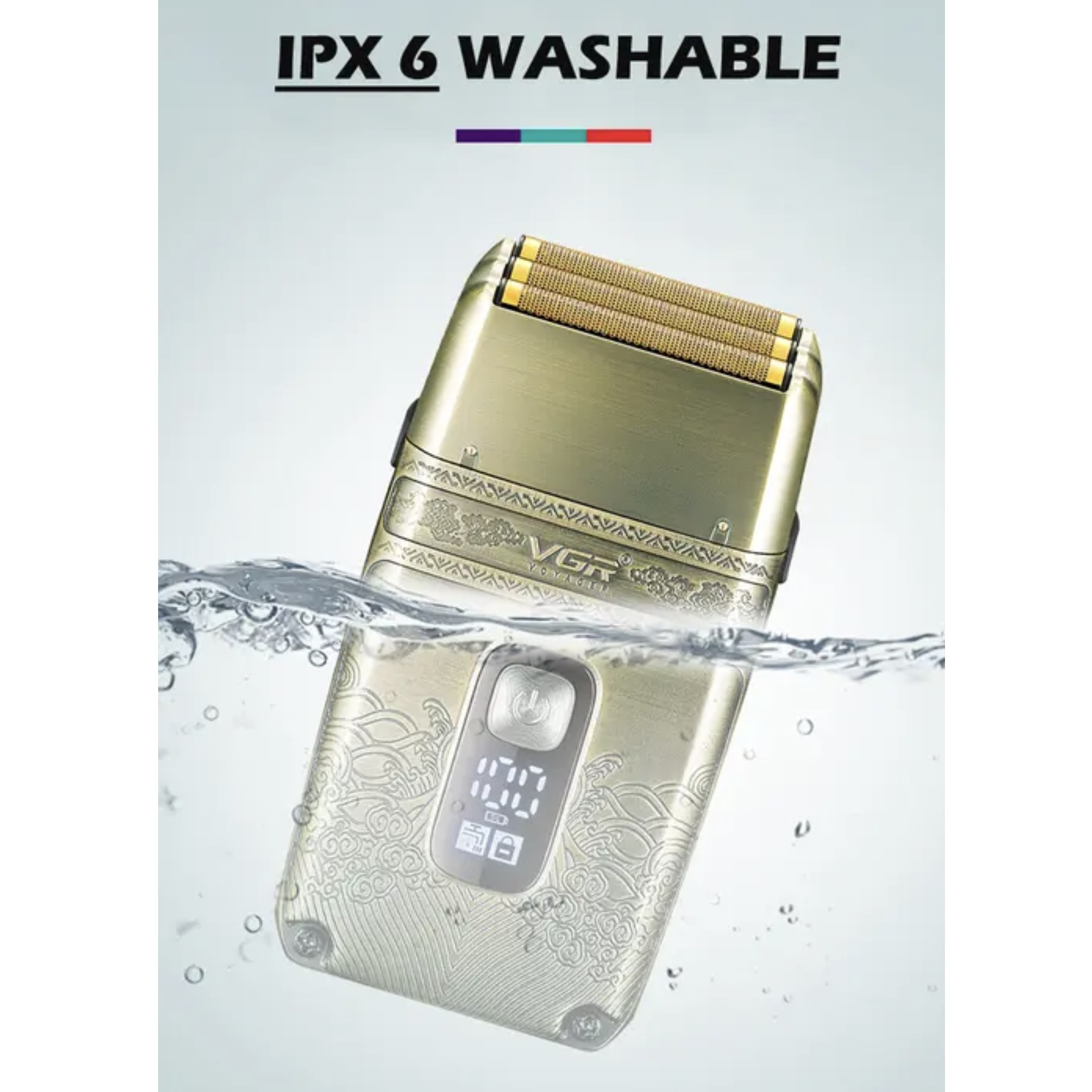 ماشین اصلاح موی سر و صورت وی جی ار مدل V-335