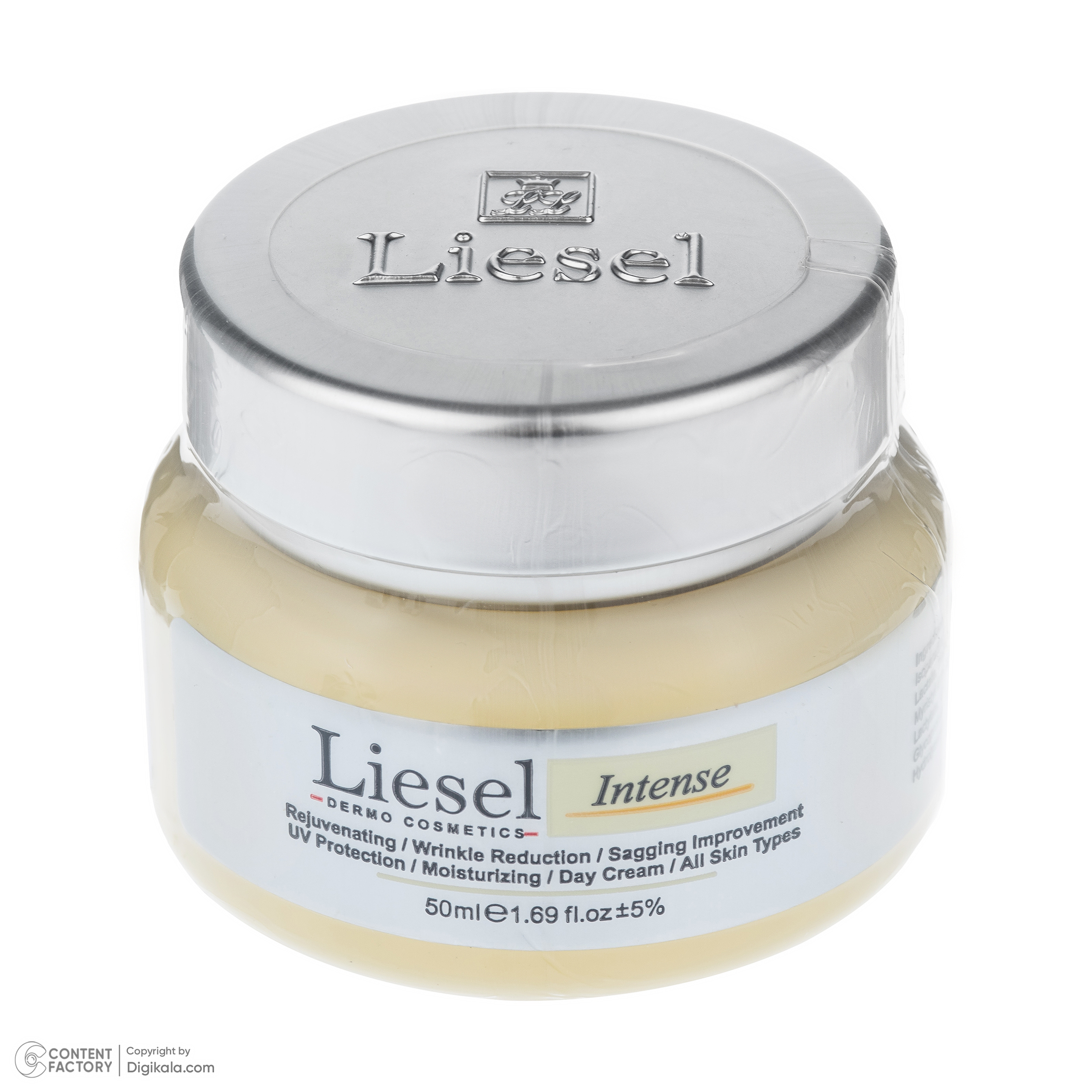 کرم ضد چروک لایسل مدل Day مناسب انواع پوست حجم 50 میلی لیتر