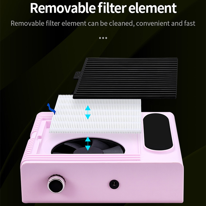 فن زیر دست کاشت ناخن بلوکیو مدل BQ858-1