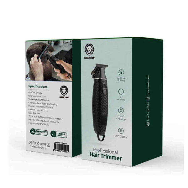 ماشین اصلاح موی سر و صورت گرین لاین مدل GNPROHATMRSL