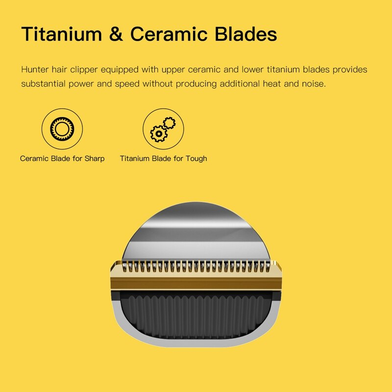 ماشین اصلاح موی سر و صورت ان شن مدل Enchen Hunter