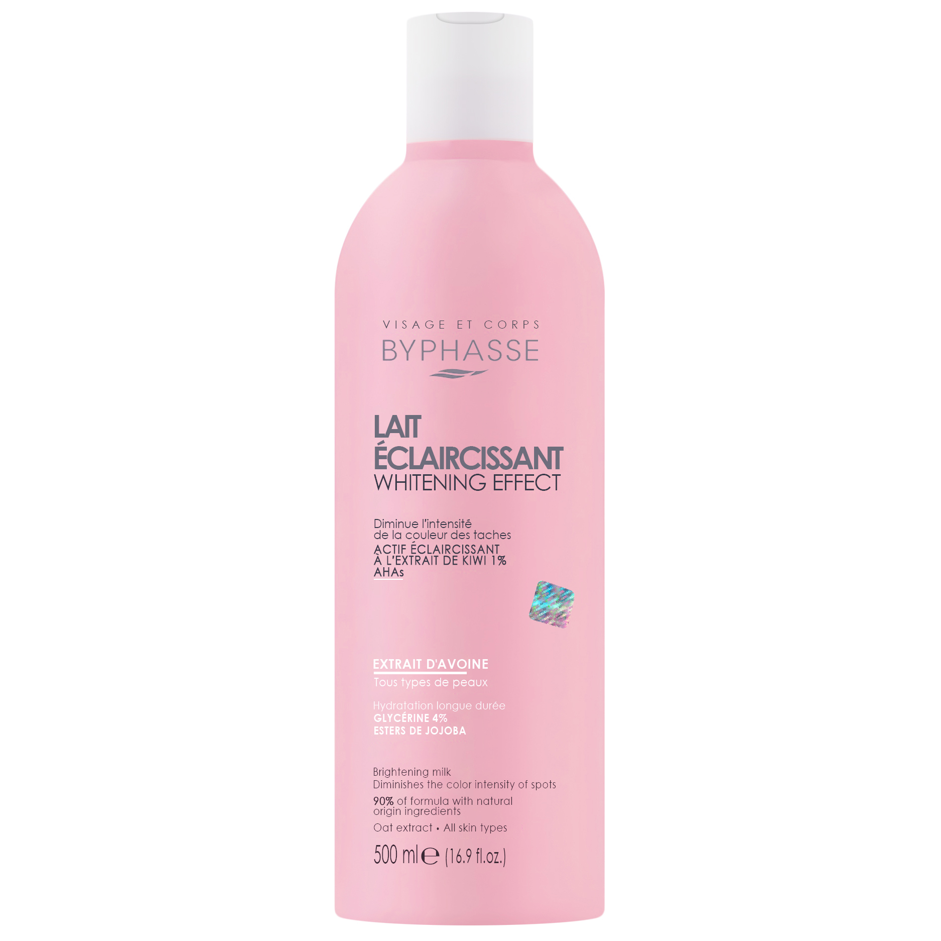 شیر بدن بایفس مدل روشن کننده حجم 500 میلی لیتر