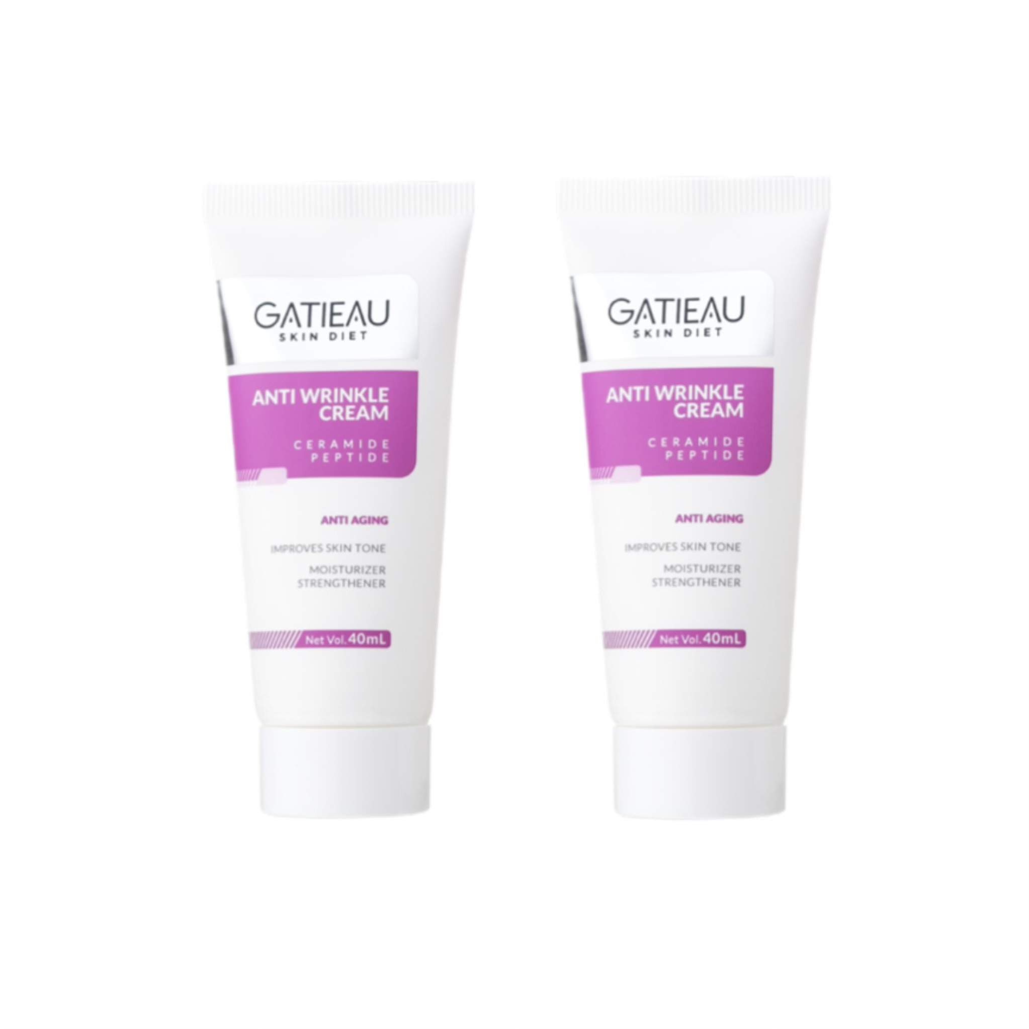 کرم ضد چروک گاتیو مدل 01 حجم 40 میلی لیتر مجموعه 2 عددی