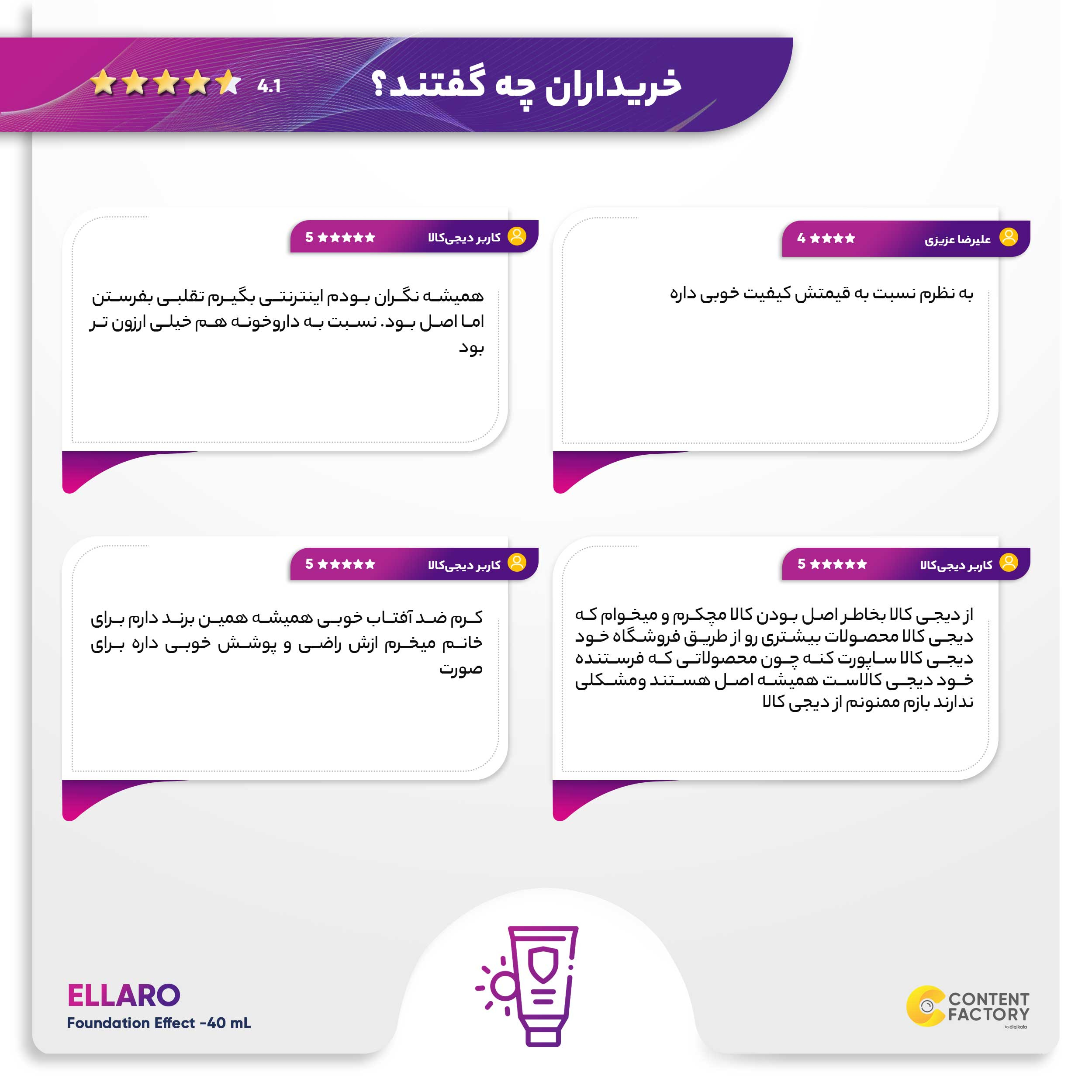 کرم ضد آفتاب رنگی الارو SPF25 سری Foundation Effect مدل Natural Beige مناسب انواع پوست تحت لیسانس حجم 40 میلی لیتر