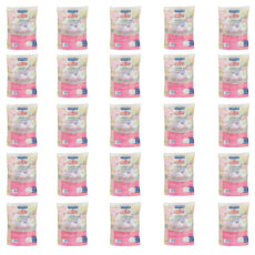 پنبه آرایشی پنبه هیدروفیل بوژان مدل  Colourful - 25 وزن 100 گرم مجموعه 25 عددی