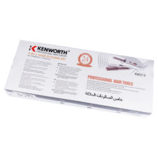 اتو مو کنورث مدل kw313 به همراه فر کننده مو