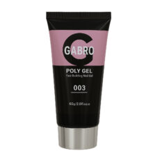 پلی ژل کاشت ناخن گبرو مدل 003 وزن 60 گرم رنگ صورتی