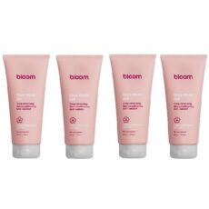 ژل شستشو صورت بلوم مدل شکوفه گیلاس مناسب برای پوست معمولی حجم 200 میلی لیتر  بسته 4 عددی