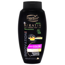 شامپو تثبیت کننده رنگ مو هربال مدل Protection حجم 400 میلی لیتر