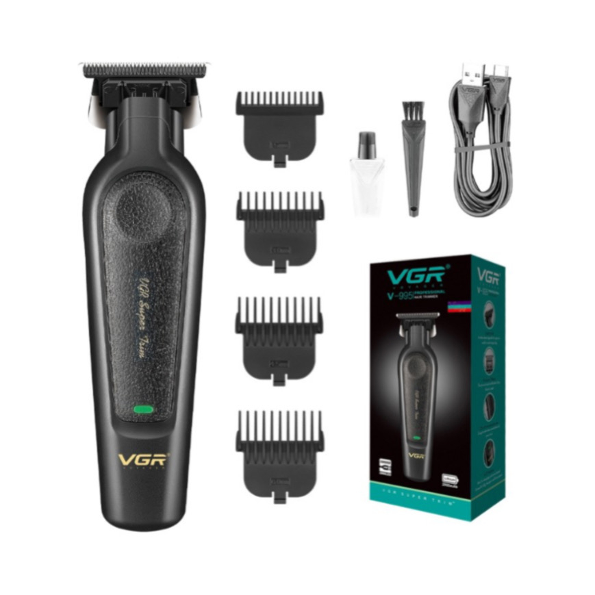 ماشین اصلاح موی سر و صورت شارژی وی جی ار مدل V-995