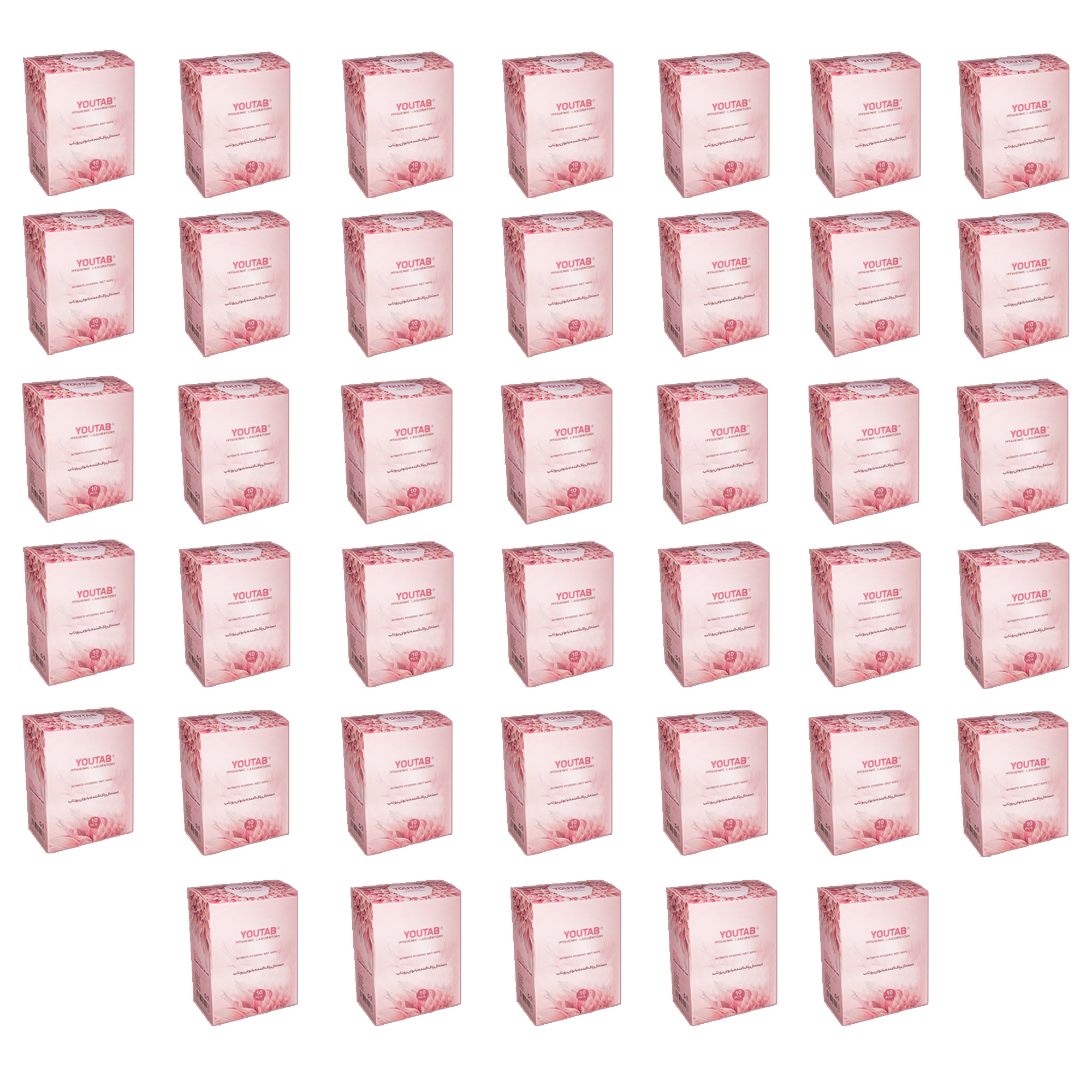 دستمال مرطوب یوتاب مدل Sensitive40 چهل بسته 10 عددی