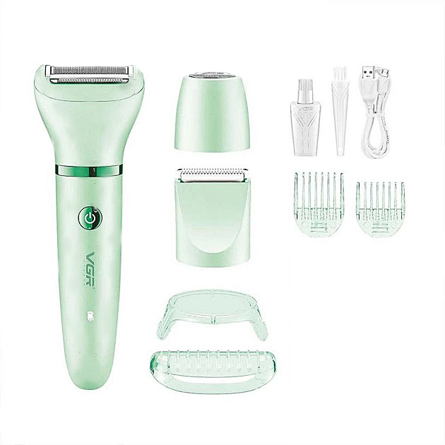 ست اصلاح موی بدن بانوان وی جی ار مدل V-735