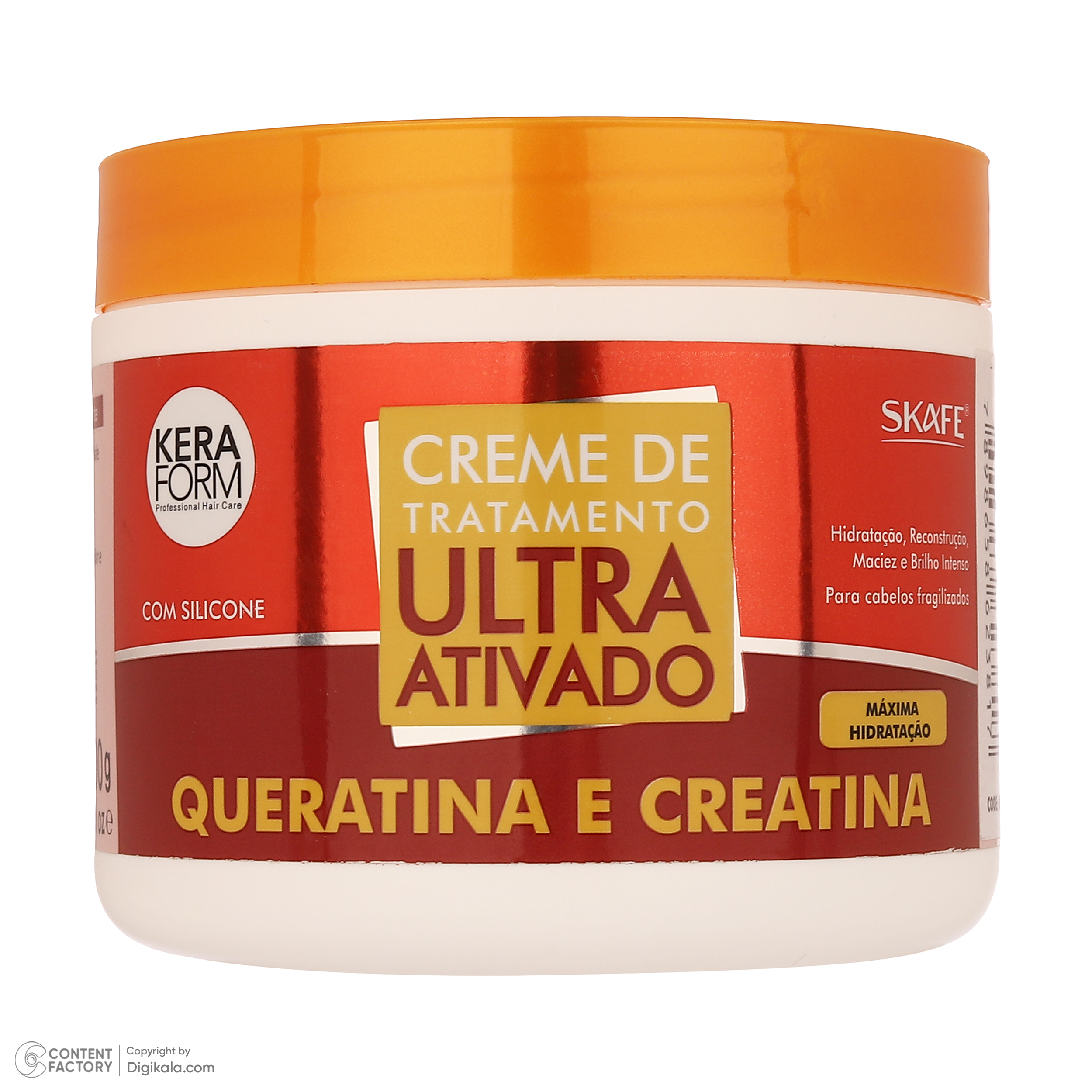 ماسک ترمیم کننده مو اسکیف مدل کراتین مناسب برای موهای کراتین شده وزن 500 گرم