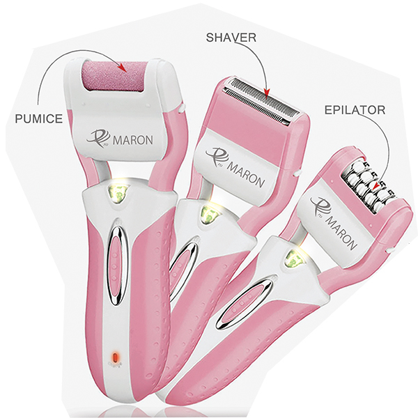 ست اصلاح موی بدن بانوان پرومارون مدل RL-612