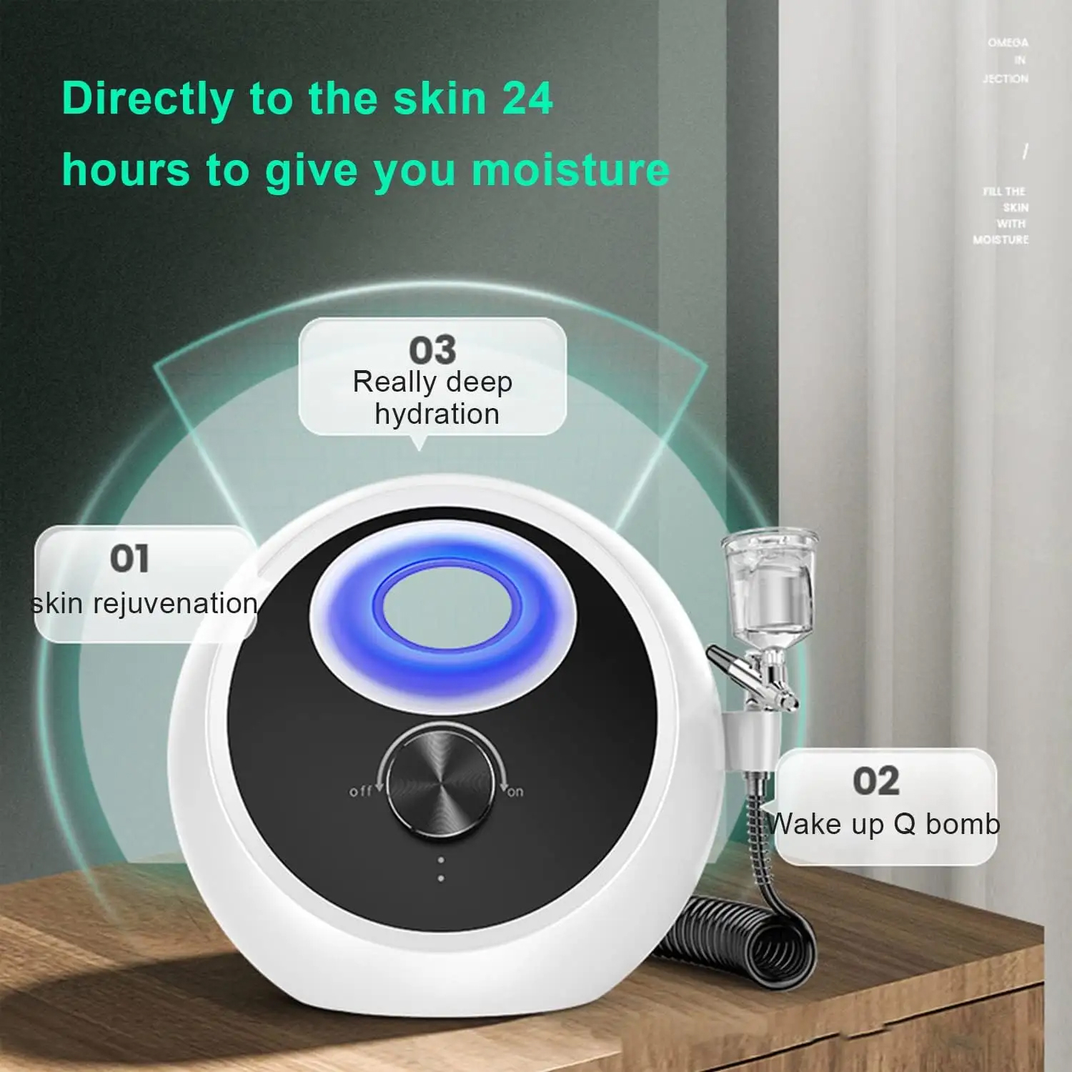 دستگاه آبرسان پوست مدل ZM123