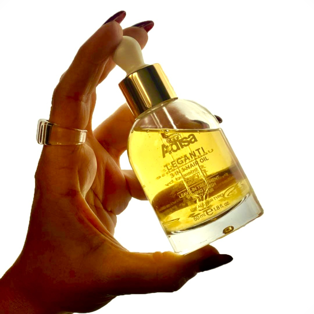 روغن مو آدیسا مدل leganti مناسب برای انواع مو حجم 50 میلی لیتر