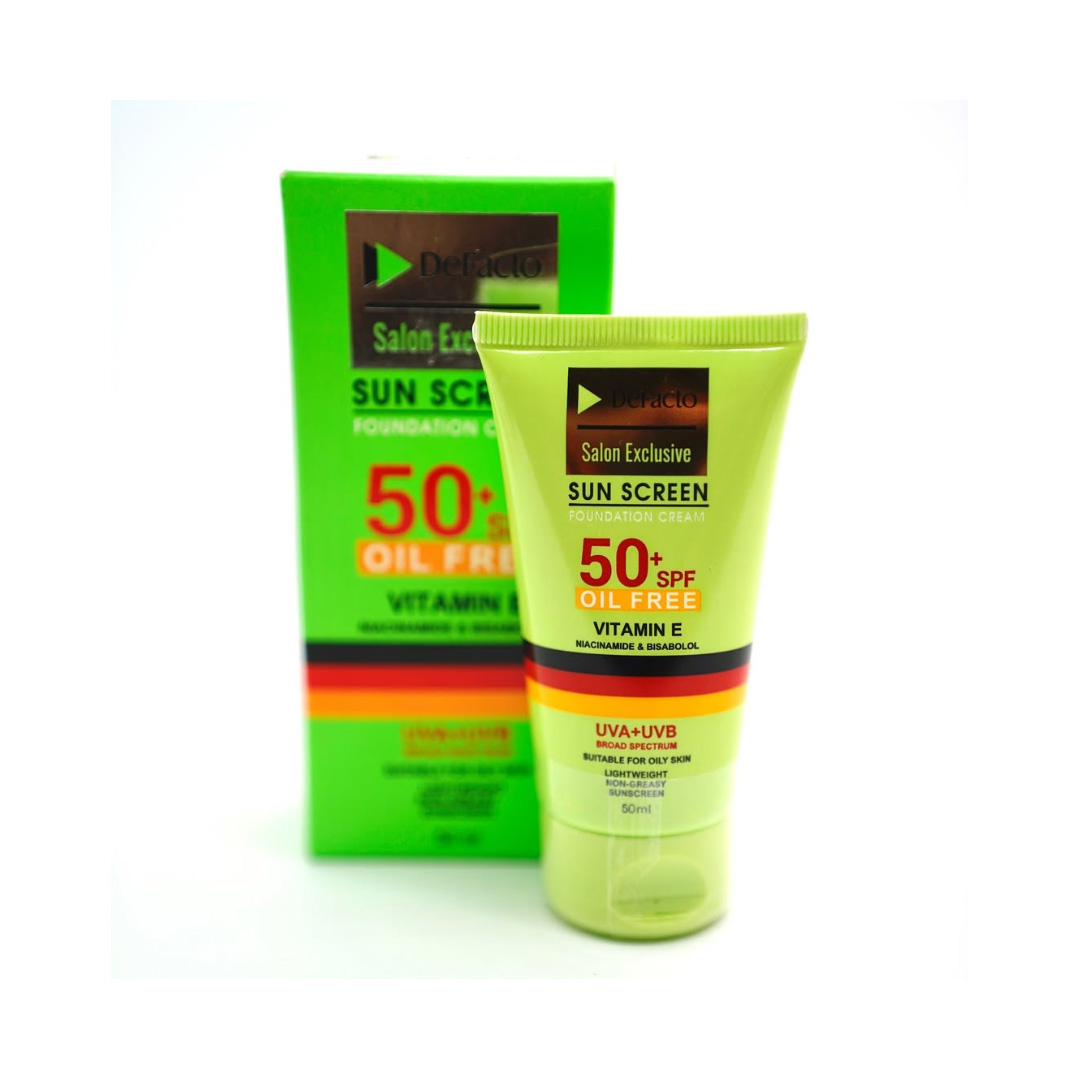 کرم ضد آفتاب رنگی دیفکتو SPF 50 مدل 01 ‌مناسب برای پوست‌های چرب حجم 50 میلی‌لیتر
