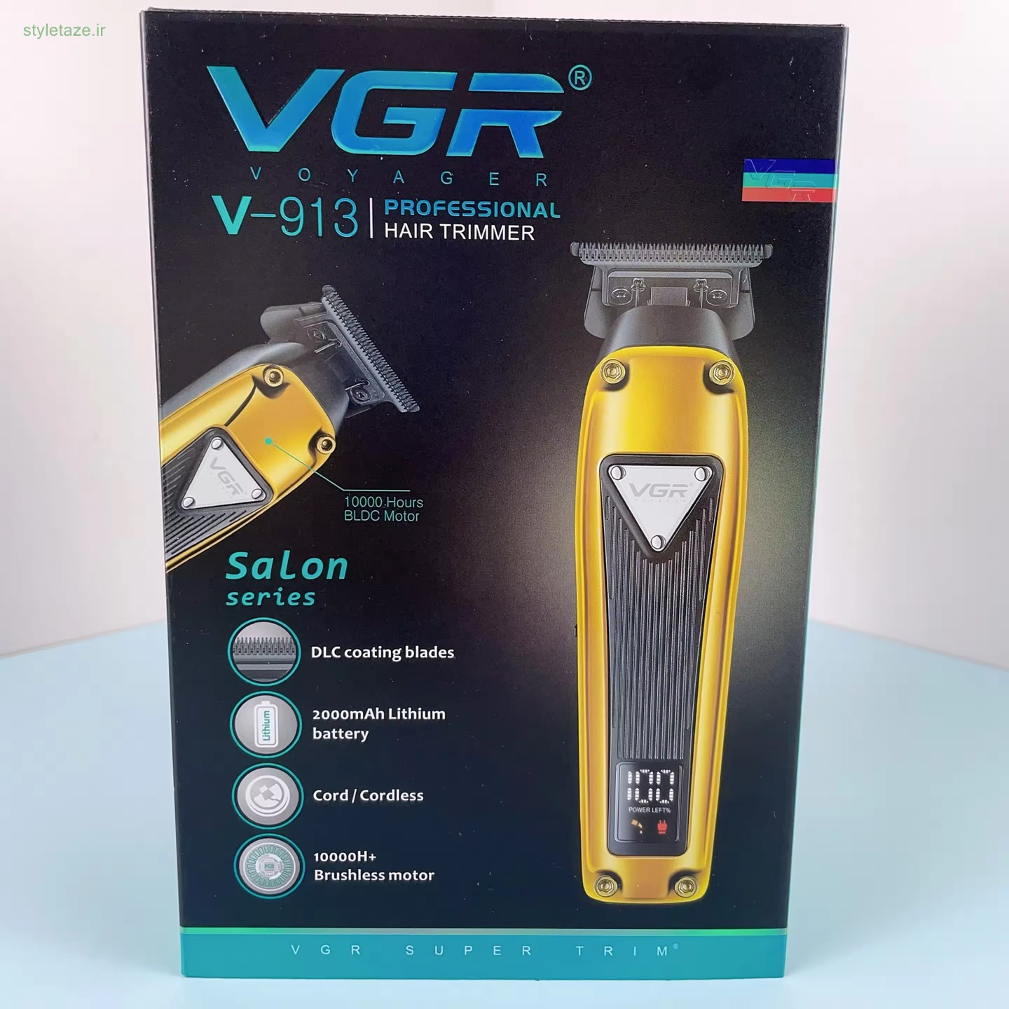 ماشین اصلاح موی سر و صورت وی جی ار مدل V-913