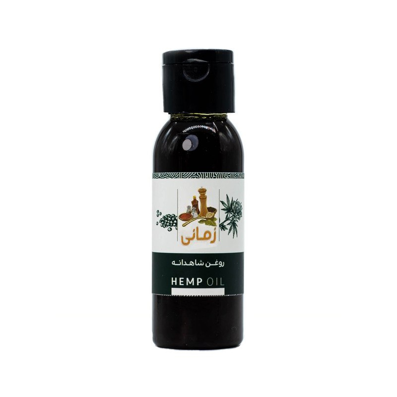 روغن شاهدانه زمانی مدل پرس سرد حجم 260 میلی لیتر