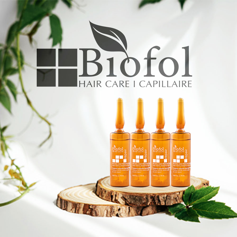 سرم مو بایوفول مدل ضد ریزش و آسیب دیده حجم 19 میلی لیتر بسته 4 عددی