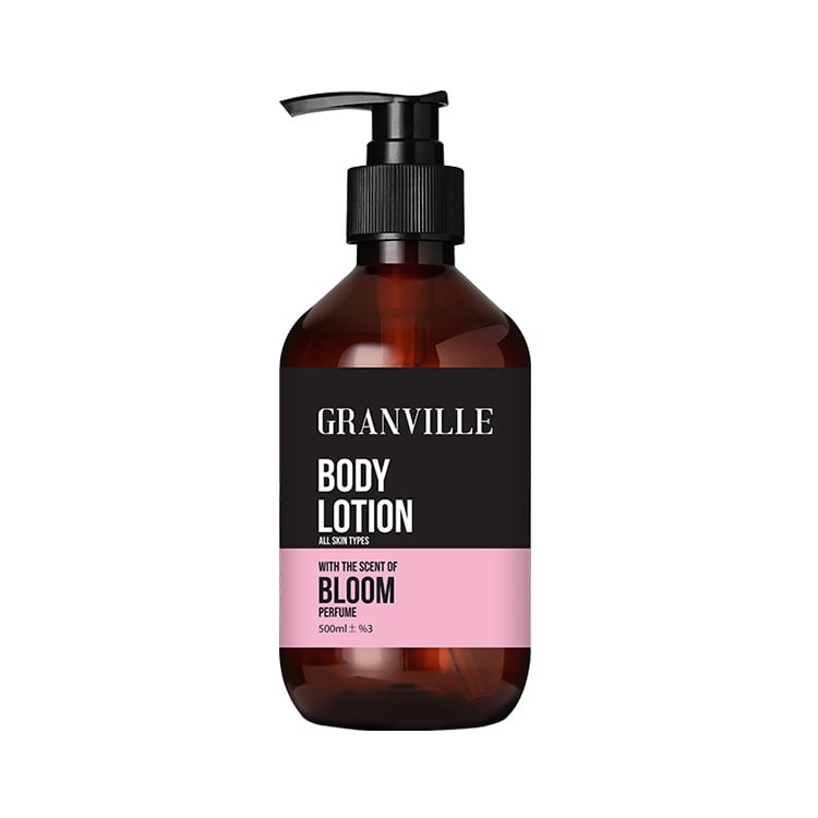 لوسیون بدن گرنویل مدل Bloom مناسب برای انواع پوست حجم 500 میلی لیتر