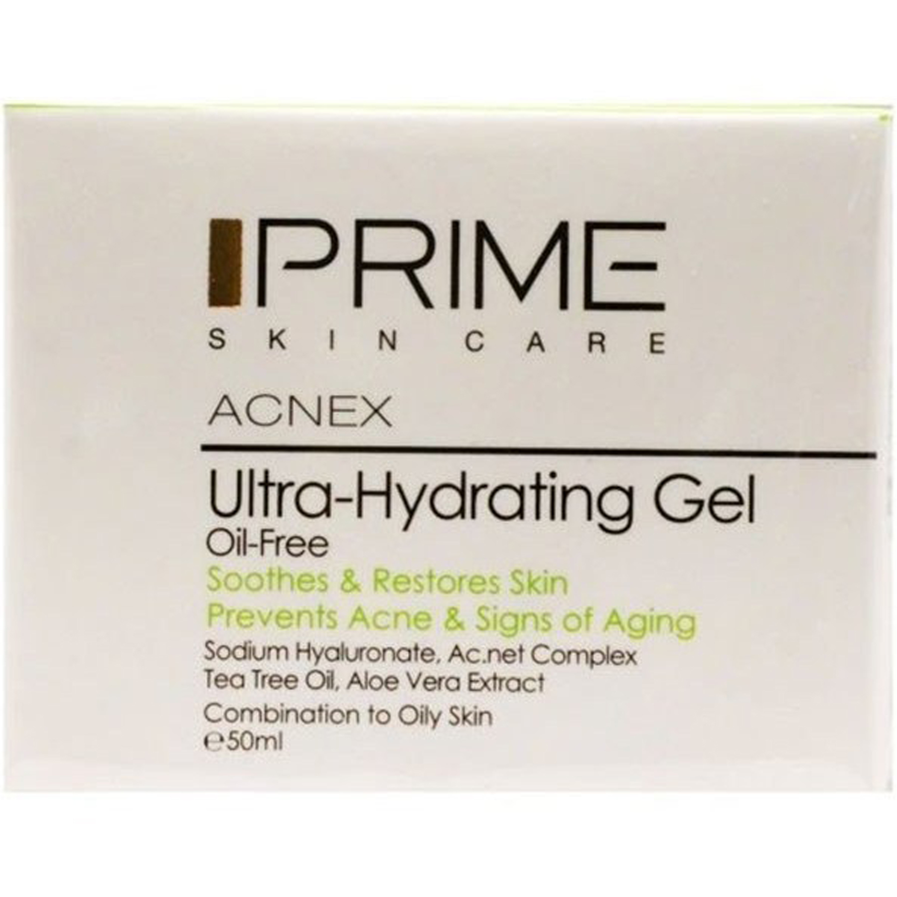 ژل آبرسان پرایم مدل Ultra-Hydrating حجم 50 میلیلیتر