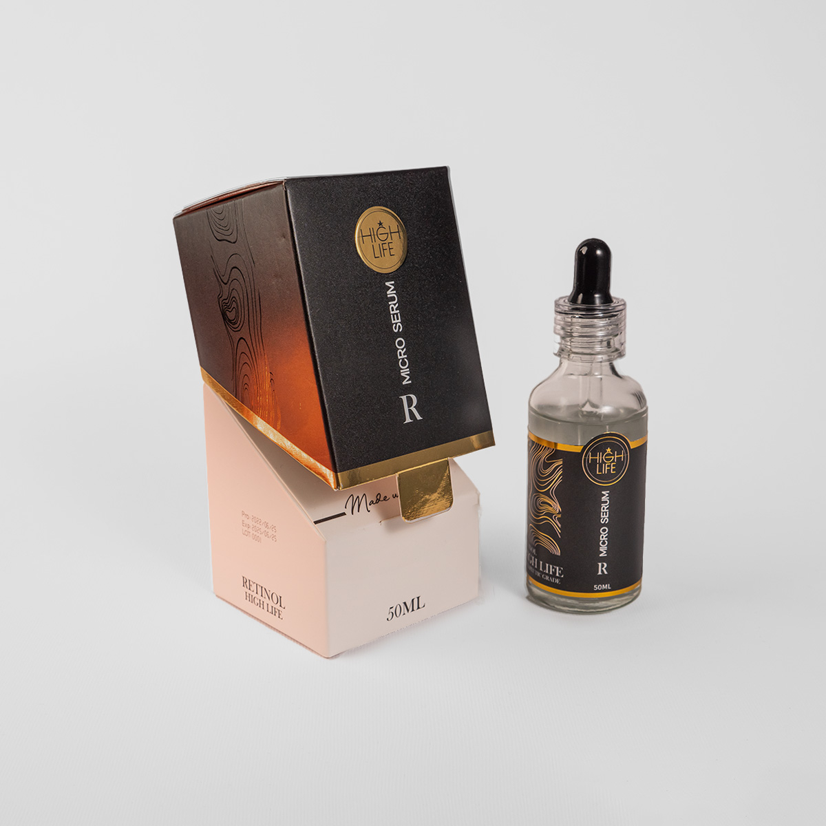 سرم پوست هایلایف مدل رتینول حجم 50 میلی لیتر