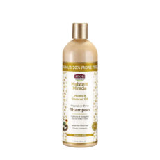 شامپو مو آفریکن پراید مدل Moisture Miracle مناسب برای موهای فر و موجدار حجم 473 میلی لیتر