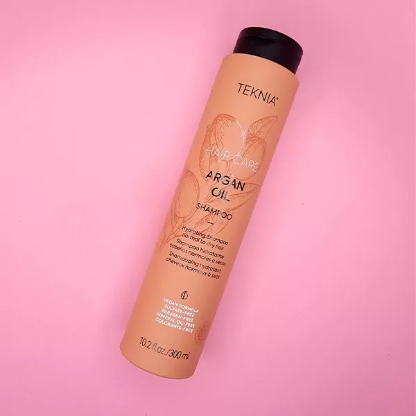 شامپو تقویت کننده مو لاکمه مدل آرگان حجم 300 میلی لیتر