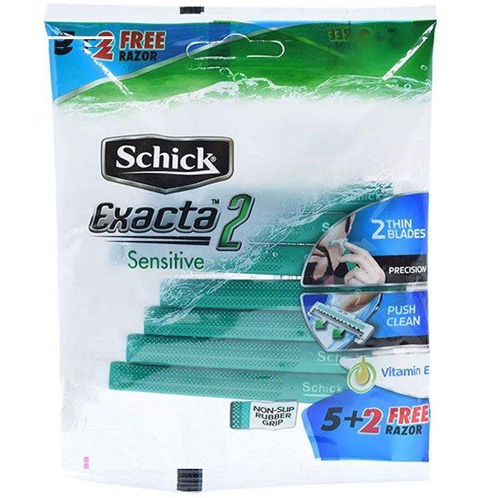 خودتراش شیک مدل Exacta2 بسته 6 عددی