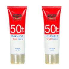 کرم ژل ضد آفتاب سان اسکین مدل Invisible حجم 50 میلی لیتر مجموعه 2 عددی