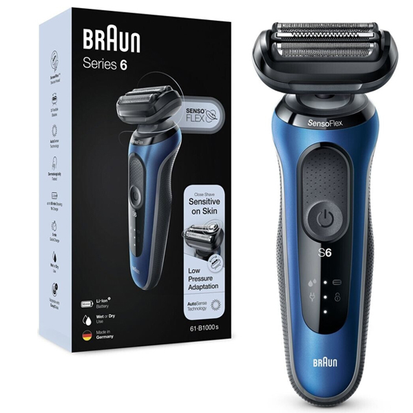 ماشین اصلاح موی صورت شارژی براون مدل 61B-1000S