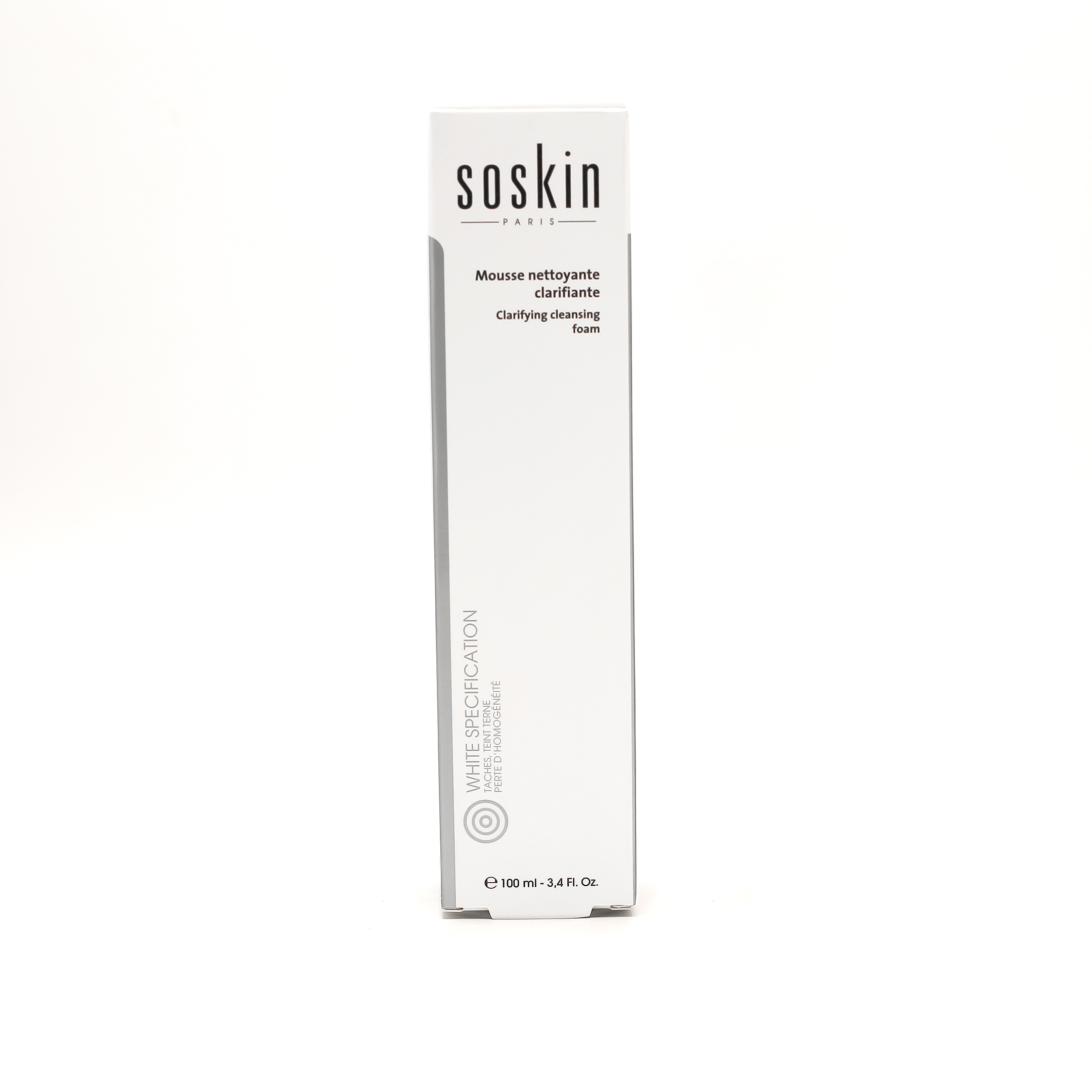 فوم کرم پاک کننده آرایش سسکین مدل ضدلک حجم 100 میلی لیتر