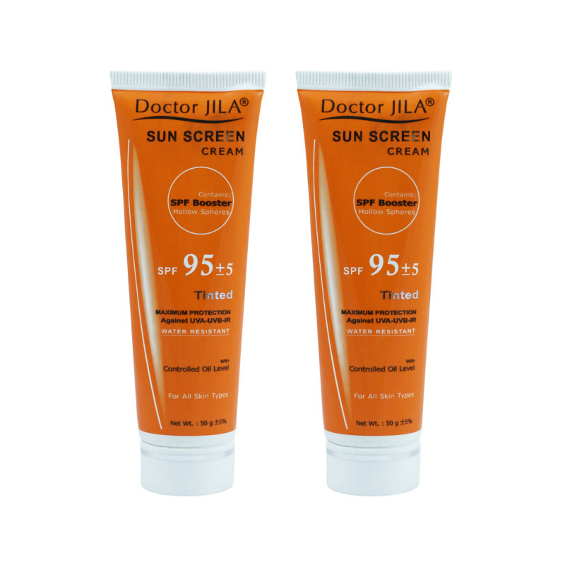 کرم ضد آفتاب دکتر ژیلا مدل 01 حجم 50 میلی لیتر بسته 2 عددی