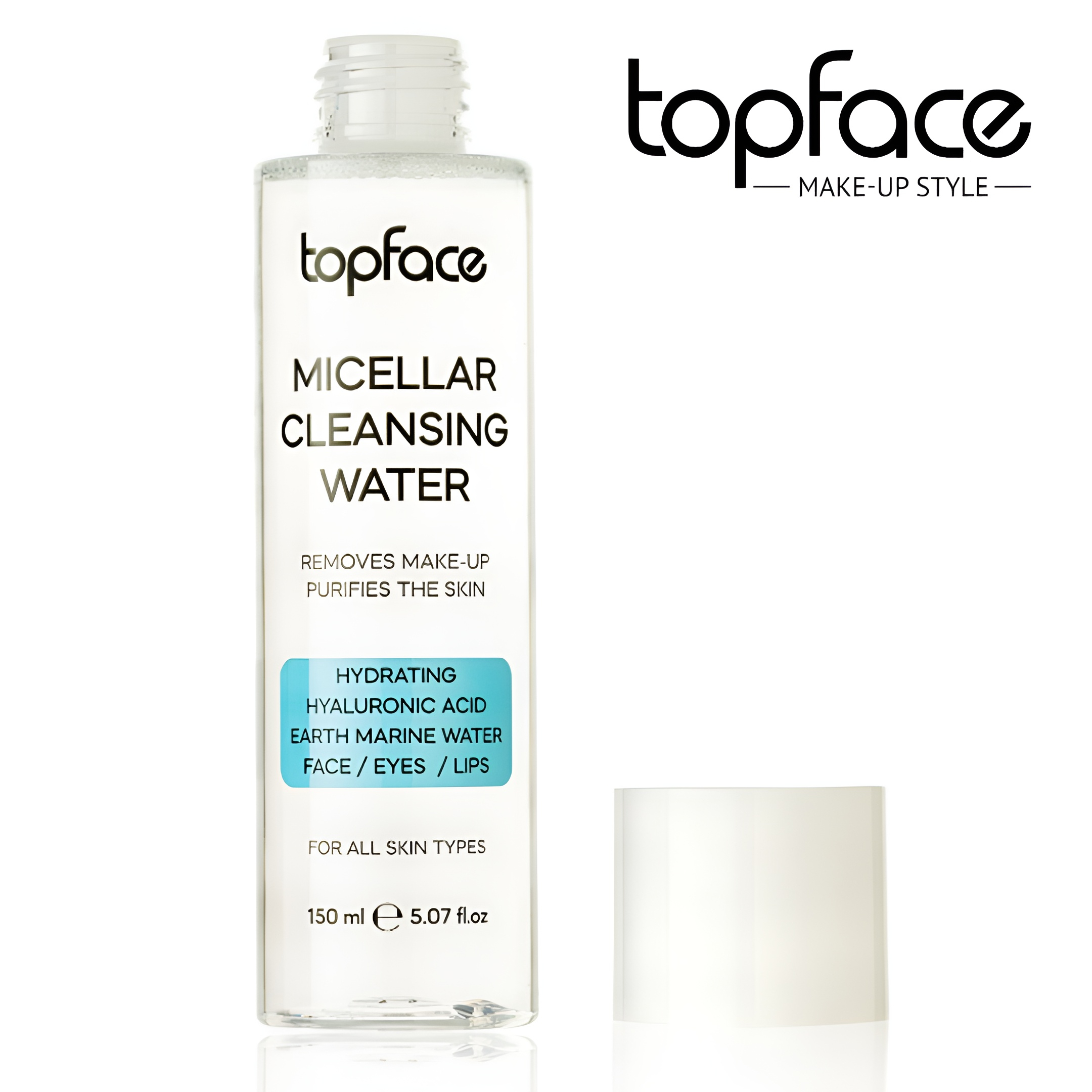 میسلار واتر تاپ فیس مدل HYDRATING مناسب برای انواع پوست حجم 150 میلی لیتر