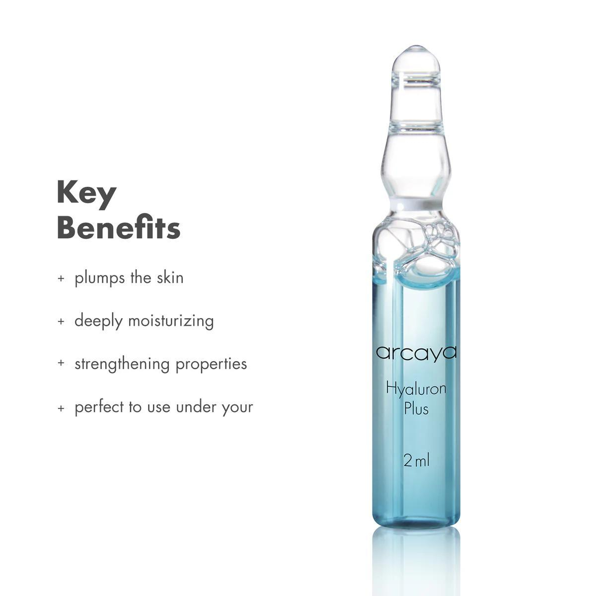 سرم ضد چروک آرکایا مدل Hyaluron plus حجم 2 میلی لیتر بسته 5 عددی